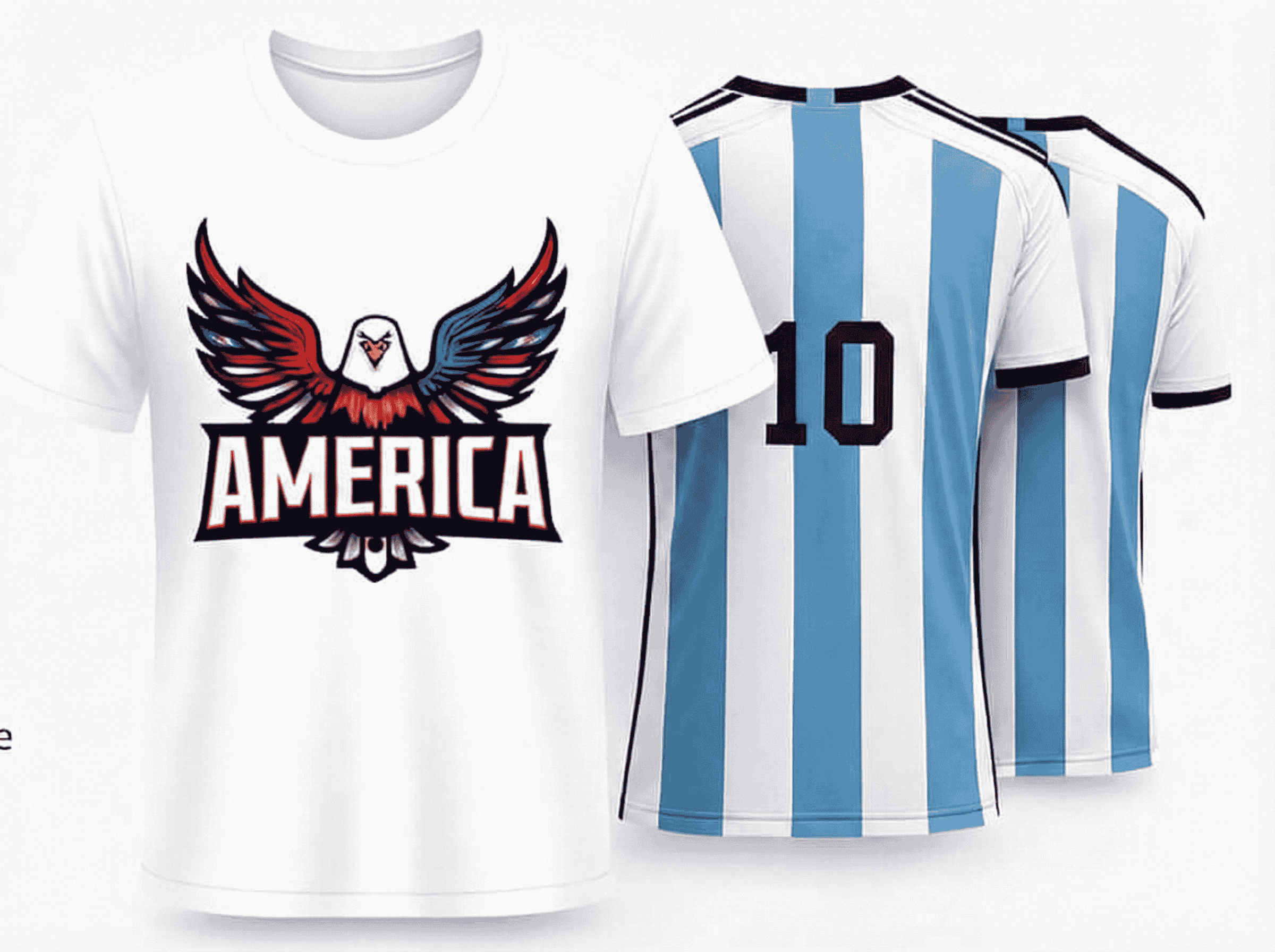 Custom Printed T-Shirts and Jerseys