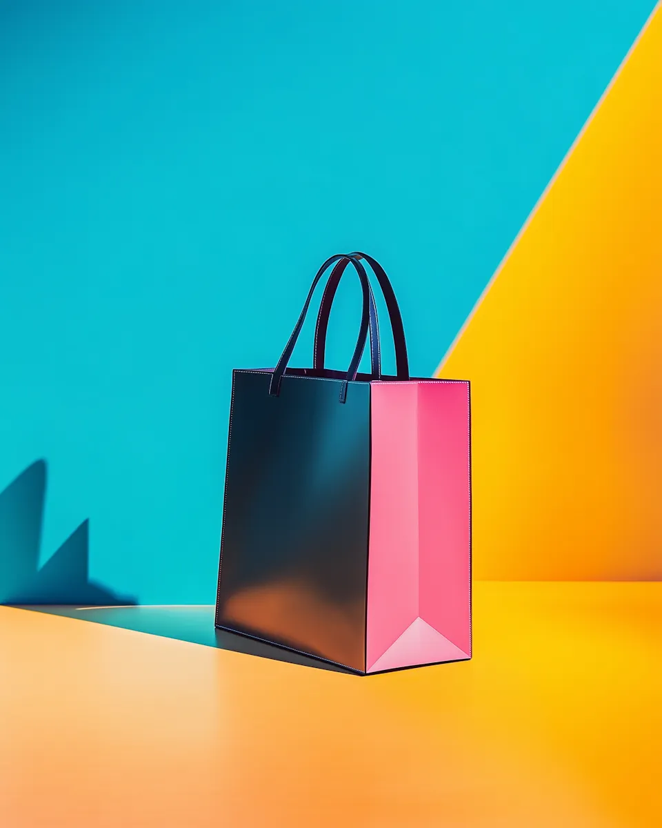 Premium shopping bag representing quality